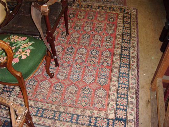 Persian red ground rug